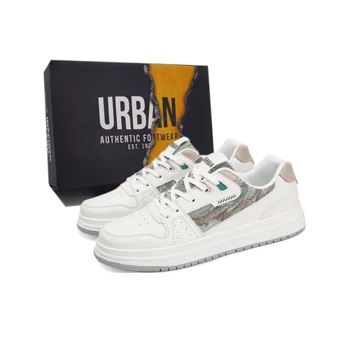 URBAN AUTHENTIC Slip-resistant Abrasion-resistant Low-top Skateboard Shoes Men's