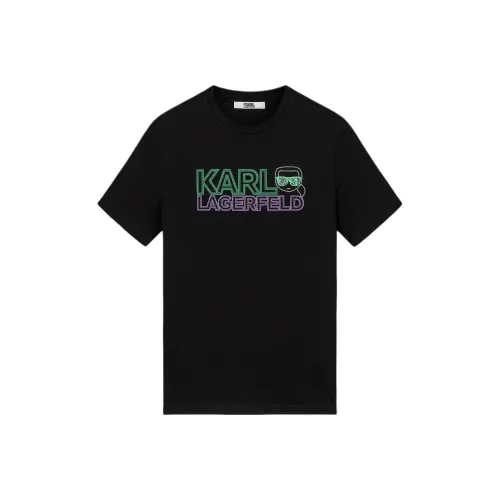 Karl Lagerfeld T-Shirt Мужской Черный
