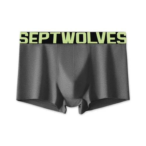 SEPTWOLVES Трусы Мужские 1 Пачка Темно-Серый