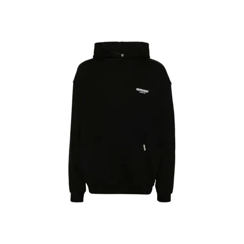 REPRESENT Черные Мужские Свитшоты