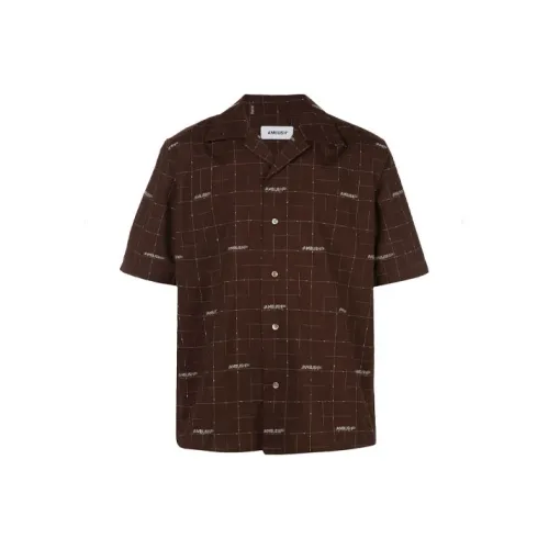 AMBUSH Коричневый Мужская Рубашка