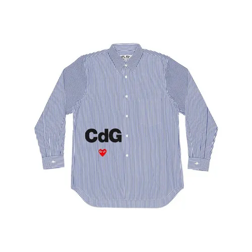 CDG Play Синий Мужская Рубашка