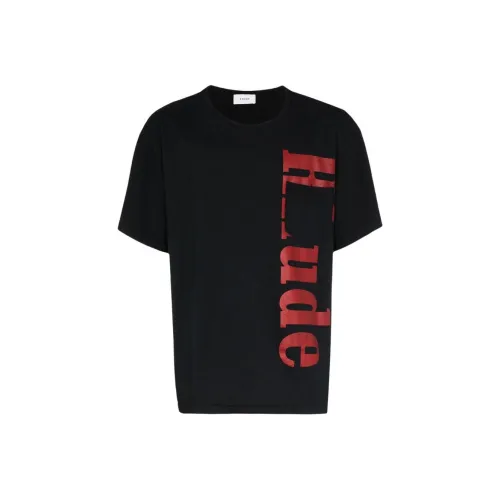 RHUDE Черные Мужские T-Рубашки