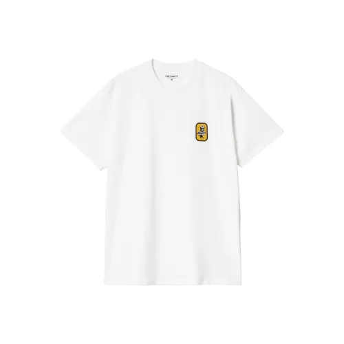 Carhartt WIP FW24 S S Signal T-Shirt T-Shirt Мужской Белый