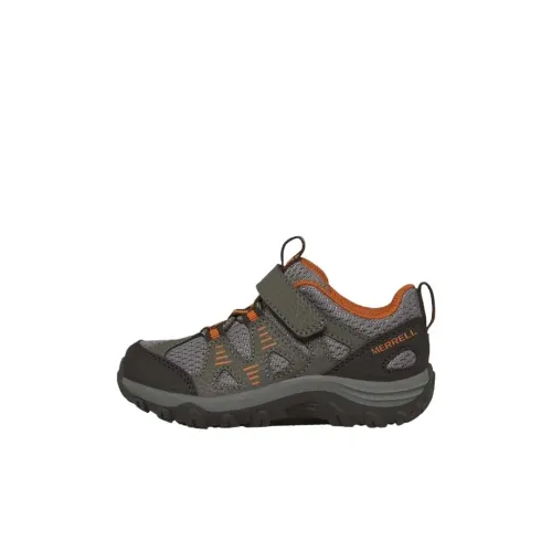 MERRELL Trail Chaser Slip-Resistant Abrasion-Resistant Low Top Детская Беговая Обувь Черная Детская