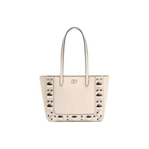 Valentino Рельефная Телячья Кожа Сумка через плечо Сумка Мини Женская Светлый Айвори