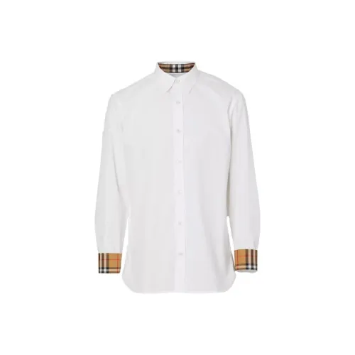 Burberry Белые Мужские Рубашки