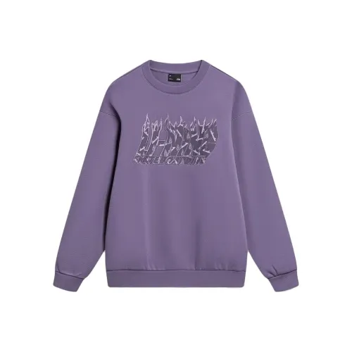 LINING Толстовка Мужская Темный Кристальный Фиолетовый