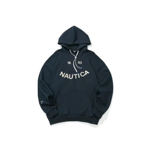 Nautica White Sail Длинный рукав Толстовка Унисекс