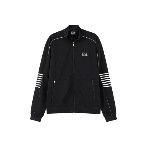 EMPORIO ARMANI EA7 FW23 Свитшот Мужской Черный