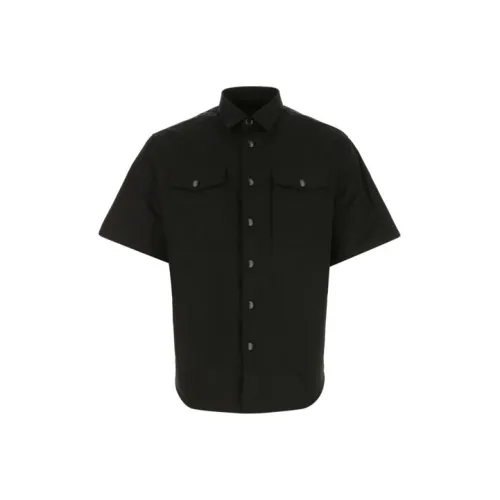 PRADA Мужские Черные Рубашки
