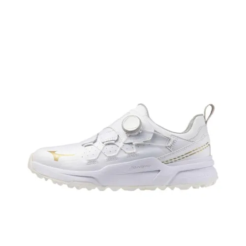 Mizuno Hazard Energy Limited Low Топ Обувь для гольфа Мужская Белый Золото