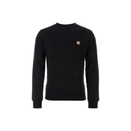 Maison Kitsune Мужские черные свитшоты