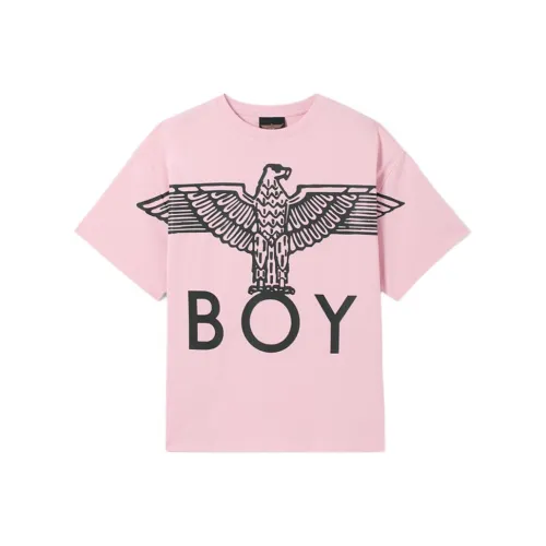 BOY LONDON Розовая унисекс футболка