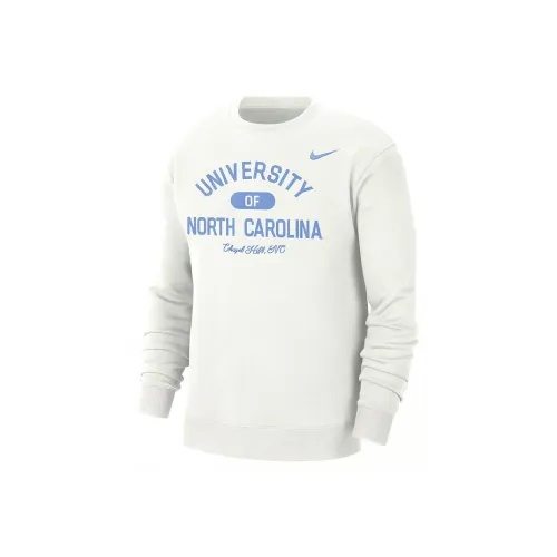 Свитшот Nike UNC Мужской Белый Верх