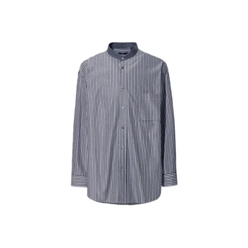 UNIQLO Jil Sander Collaboration Рубашка Мужская Темно-синяя