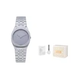 Серебряный циферблат, серебряная полоска