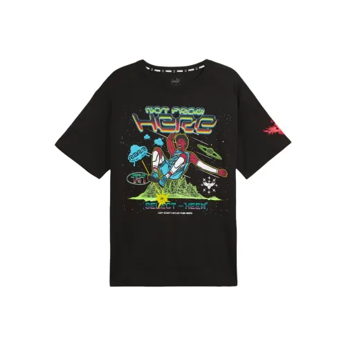 PUMA MELO Черная Мужская T-Рубашка