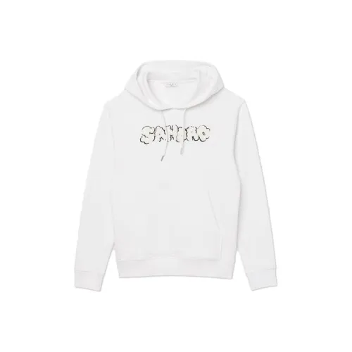 Sandro Белый Мужской Свитшот