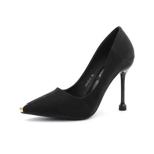 Medd Узкий каблук Высокие каблуки 7 см Женские Черный
