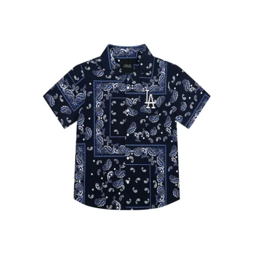 MLB Los Angeles Dodgers Рубашка Унисекс Темно-синий