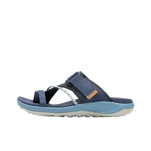 MERRELL Terran 4 one Ремень Сандалии Синий Женские