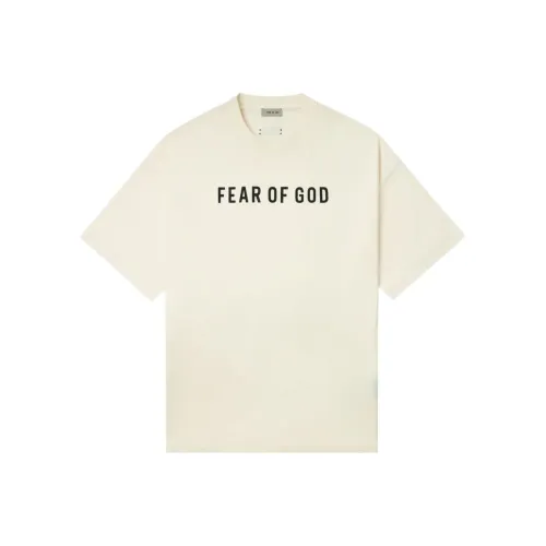 Fear of God Айвори Белый Мужская T-Рубашка