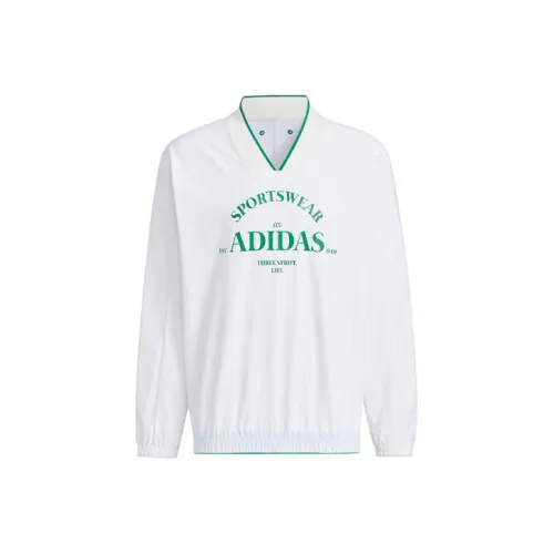 Adidas Белый Мужской Свитшот