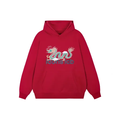 ICONS Lab Красный Унисекс Свитшоты