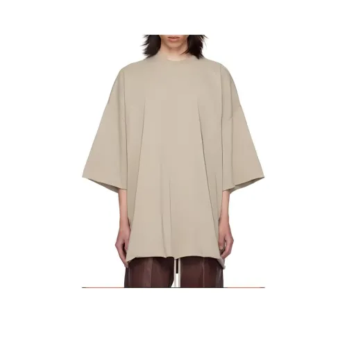 RICK OWENS совместный бренд RO T Рубашка Мужская Серого цвета