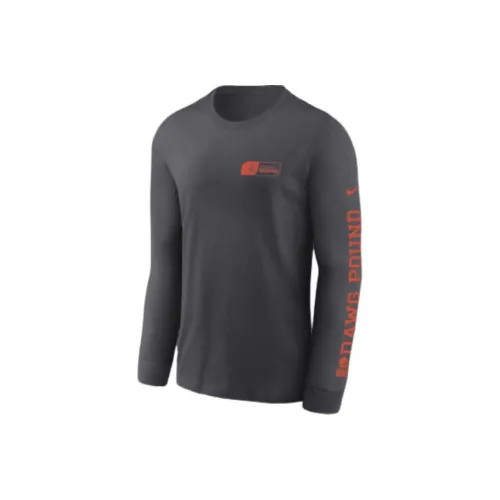 Nike NFL Темно-серый Унисекс T-рубашки