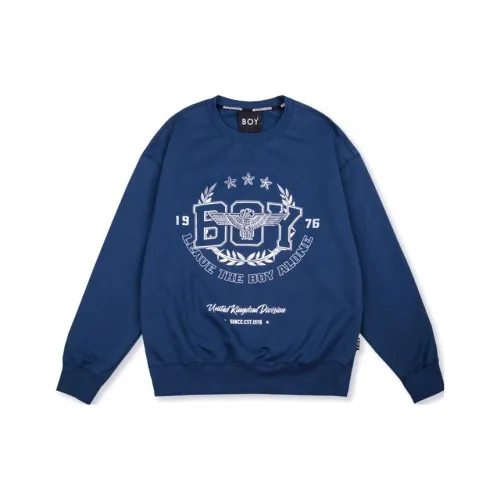 Boy London Свитшот Унисекс Темно-синий