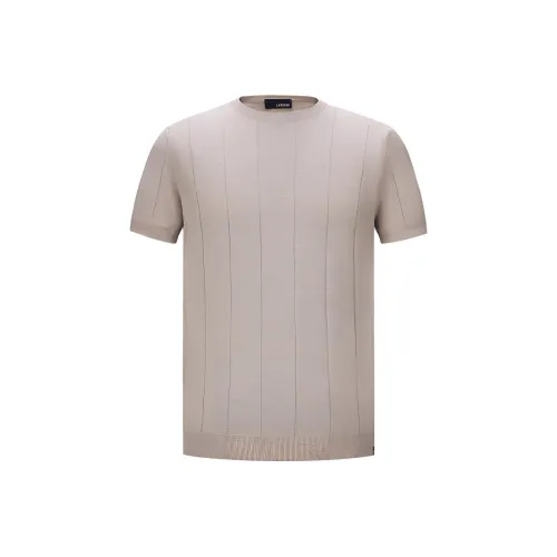 LARDINI Бежевые Мужские Рубашки T