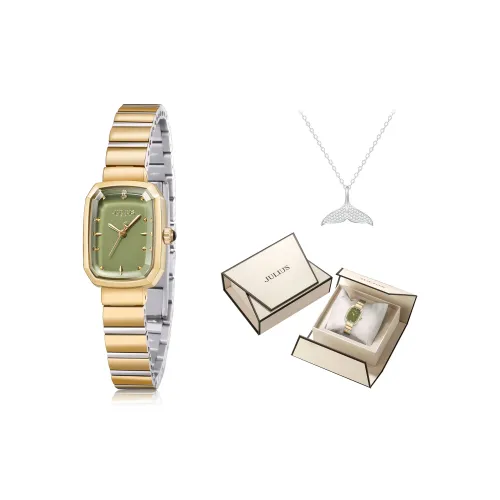 JULIUS JL Женские часы Кварцевый механизм Сплав Ремешок Жемчужная раковина Циферблат часов