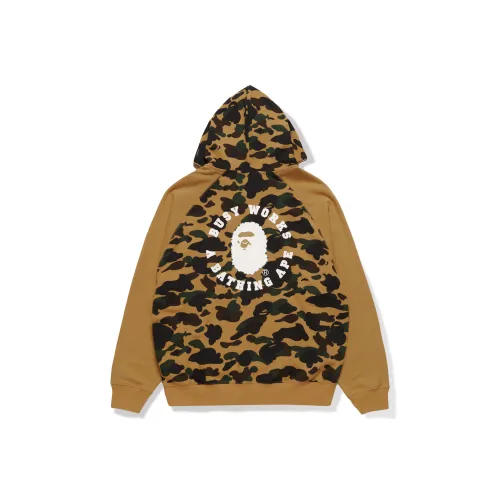 A BATHING APE Ma Siwei Collaboration Коричневый Унисекс Свитшоты