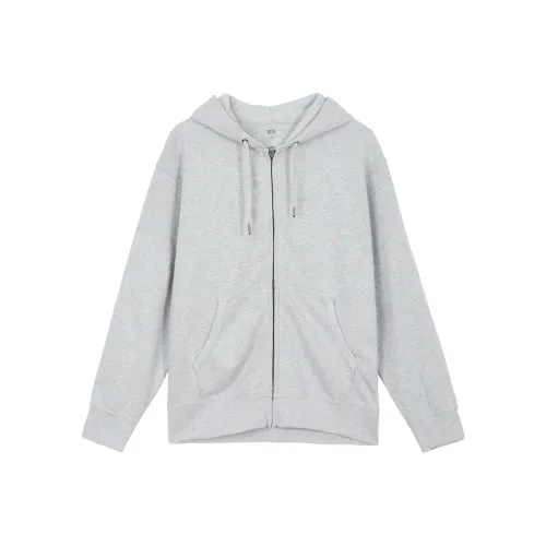 UNIQLO Толстовка Унисекс Небесный Серый