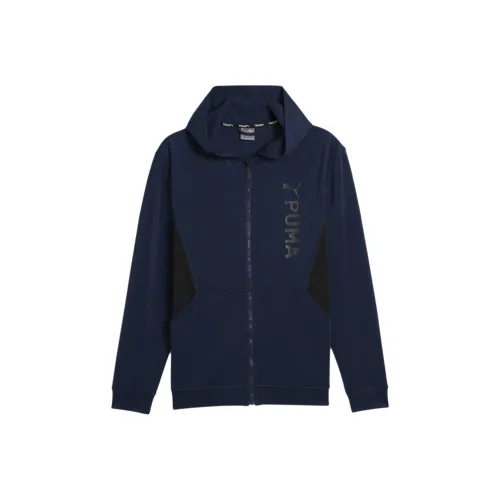 PUMA Толстовка Мужская Морской Синий