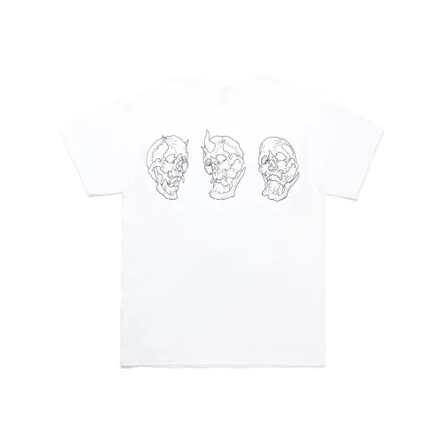 WACKO MARIA x 56 TATTOO STUDIO FW24 T-Shirt Унисекс Белый