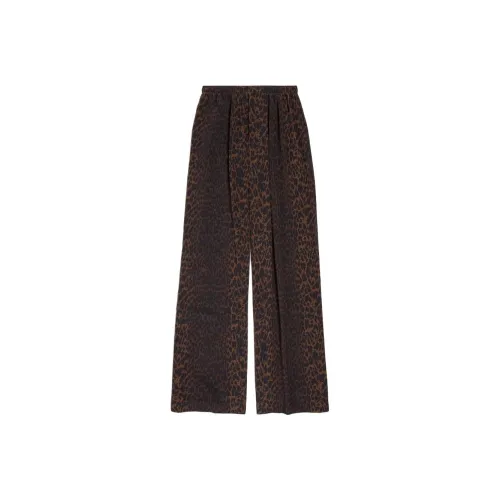 Balenciaga Пижамные штаны женские коричневые