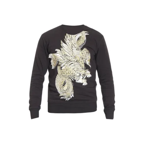 Just Cavalli T-Shirt Мужской Черный