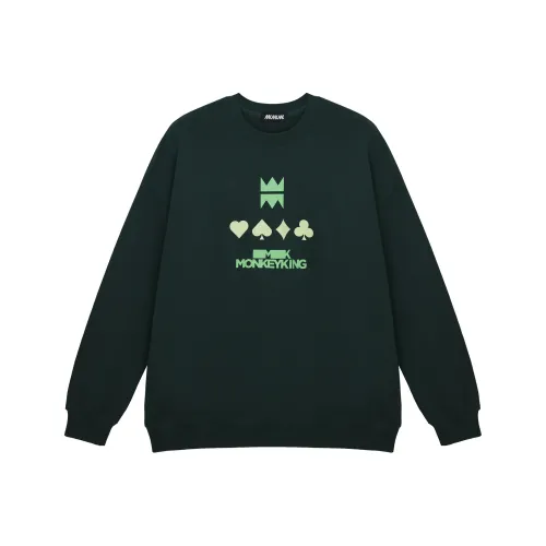 MK MONKEY KING Свитшот Унисекс Бирюзовый