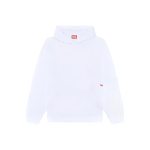 DIESEL Белый Мужской Свитшот