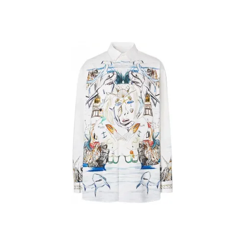 Burberry Белые Мужские Рубашки