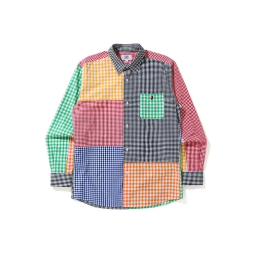 A BATHING APE Многоцветные Мужские Рубашки