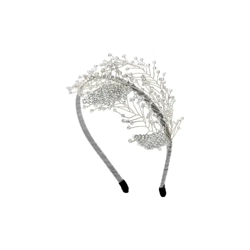 ROYALSASA Искусственный кристалл сплав ободки для волос женские