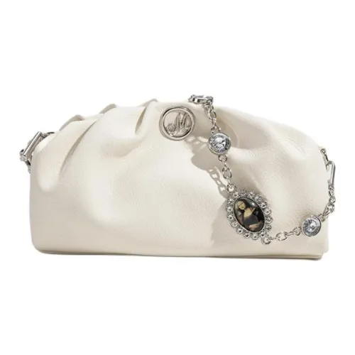 Monna Lisa Натуральная кожа Сумка через плечо Сумка среднего размера Women's White