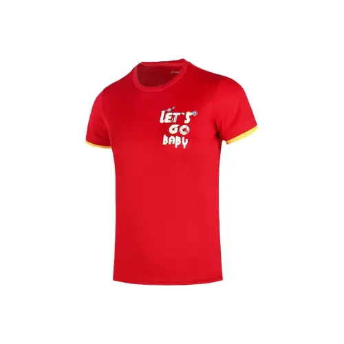 Подкладка Badminton series T Shirt Unisex Bull Red