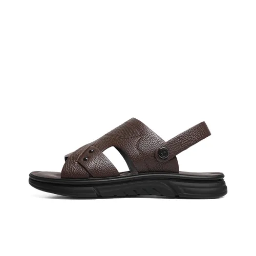 RED DRAGONFLY Пляжные сандалии Мужские Коричневые