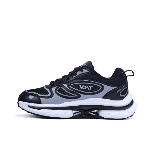 VOIT Беговые кроссовки Low Top Черный Серый Унисекс
