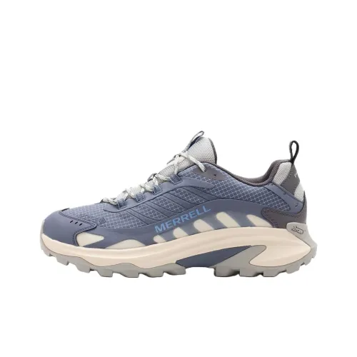 MERRELL MOAB SPEED 2 Противоскользящий устойчивый к истиранию низкий топ походная обувь мужская синий